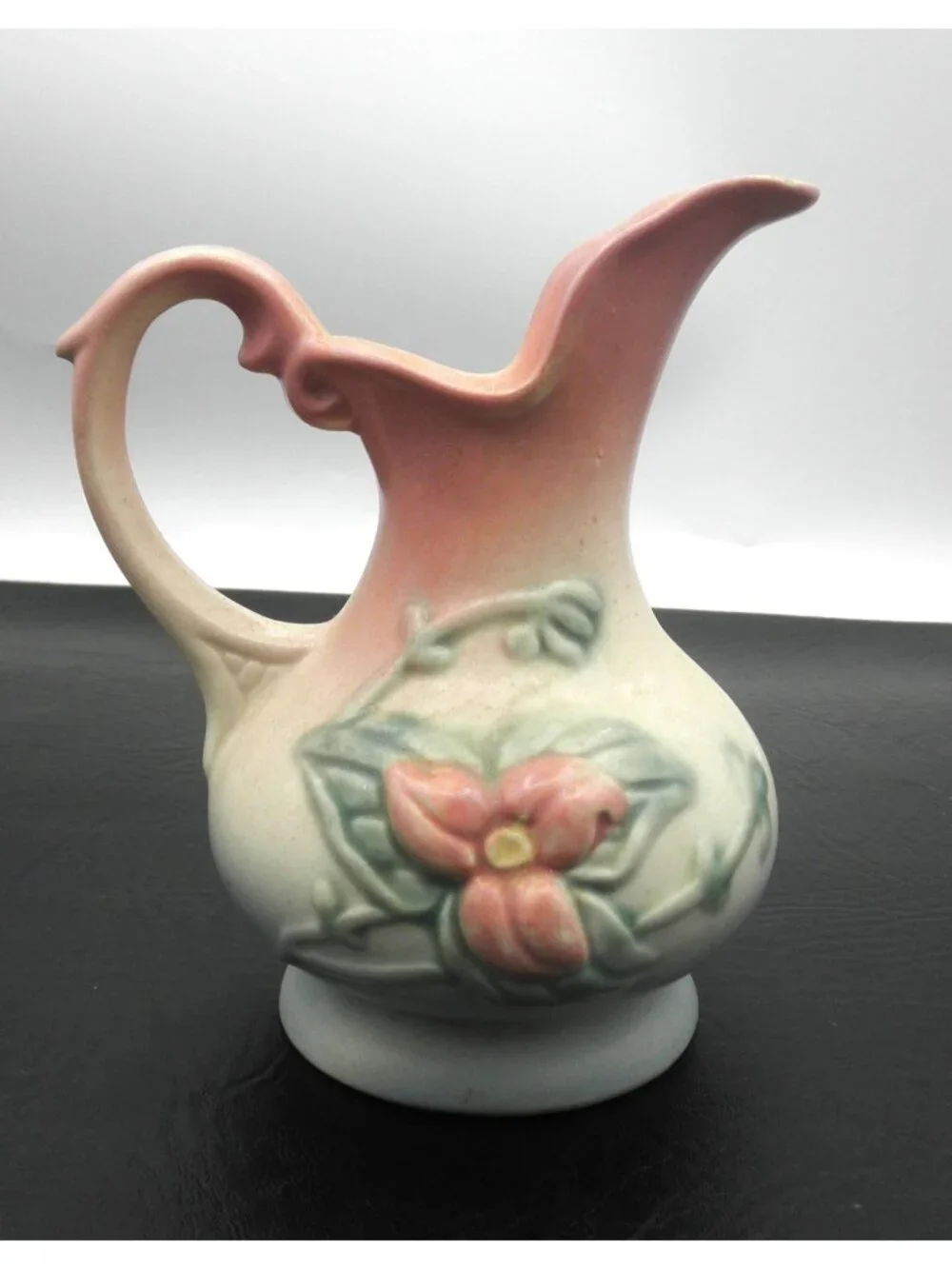 VTG Hull Art Pottery USA Ewer Pitcher Wildflower Series W-2-Miniature 5.5 Inches